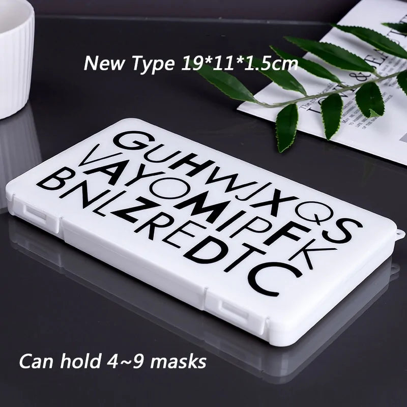 Portable Mask Storage Box