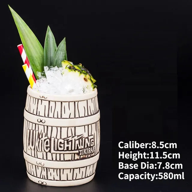 Hawaii Ceramic Tiki Mugs