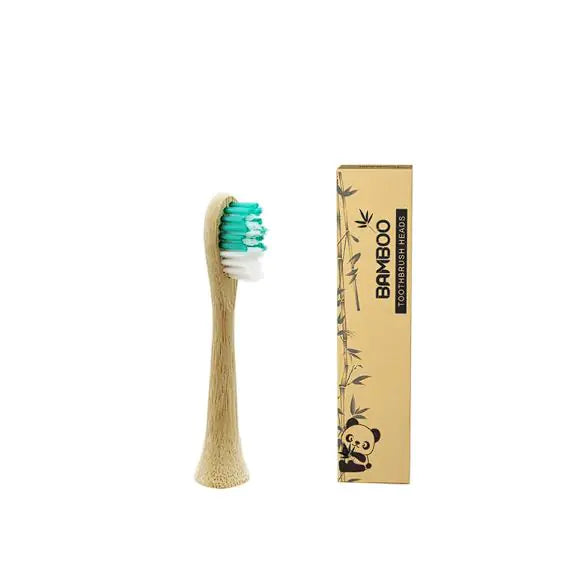 Organic Bamboo Biodegradable Electric Toothbrush Head