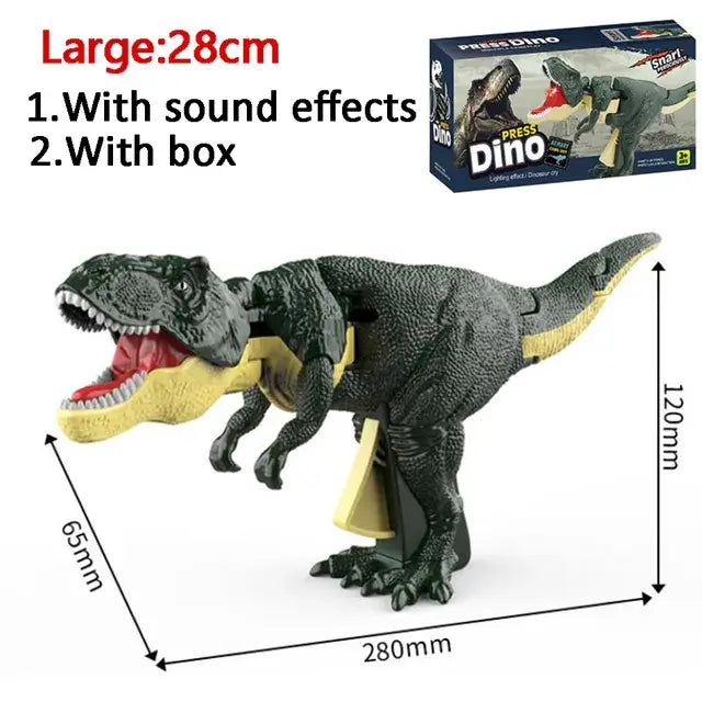 Hand Press Tyrannosaurus Rex Dinosaur Toys