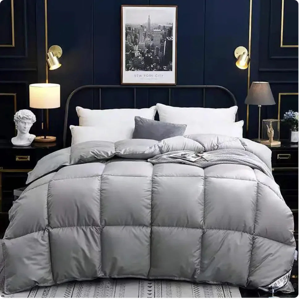 Premium Goose Down Winter Duvet – Lightweight, Cozy Comfort for All Seasons