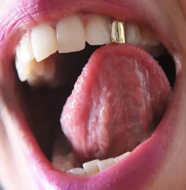 Gold-plated Single Tooth Socket