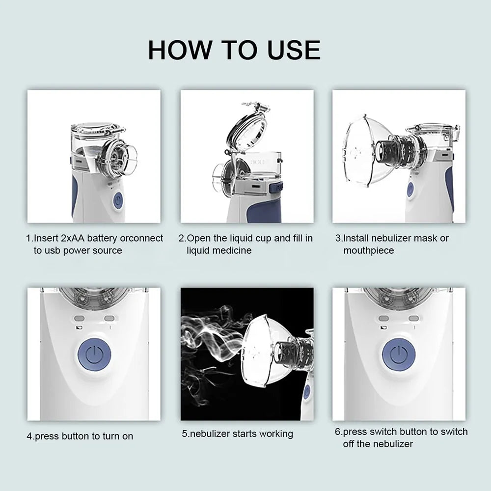 Mini Handheld Portable Inhale