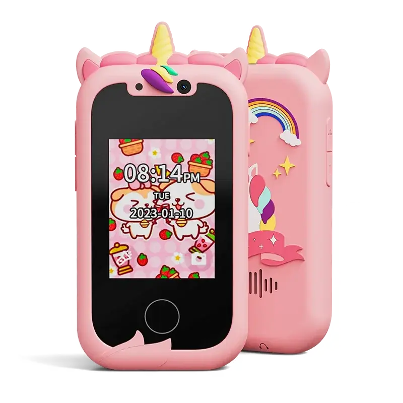 Kids Smart Phone Camera Toys Touchscreen Learning Toy for 3-12 Year Old Boys Girls Phone MP3 Player Christmas Birthday Gifts