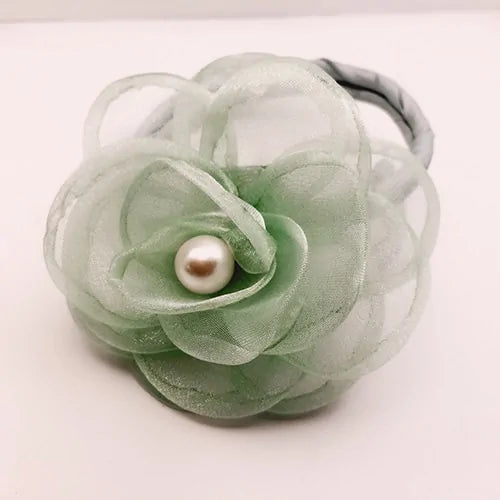 Lace Flower Pearl Headbands