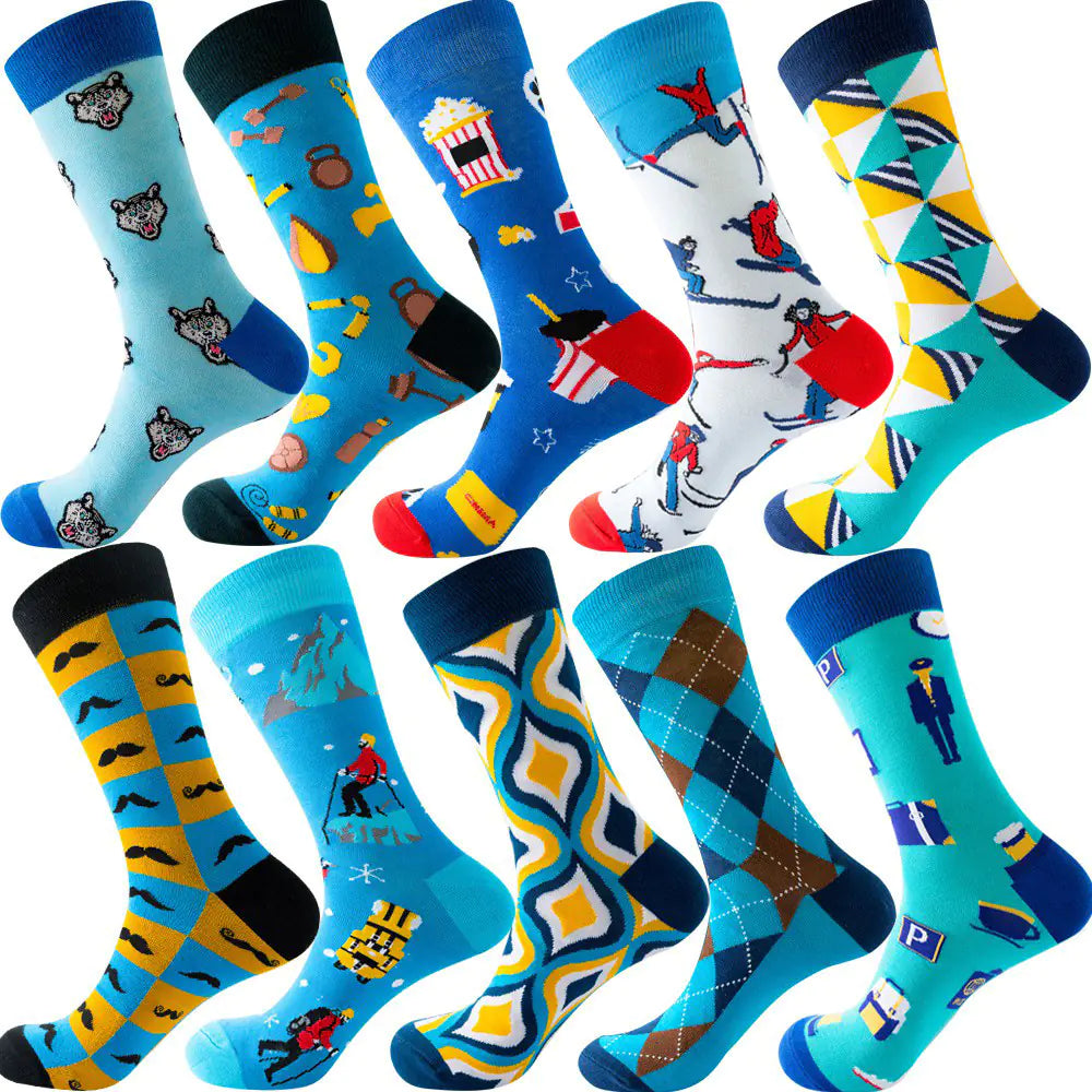 Ten color socks