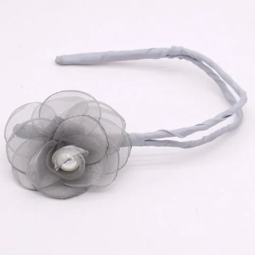 Lace Flower Pearl Headbands