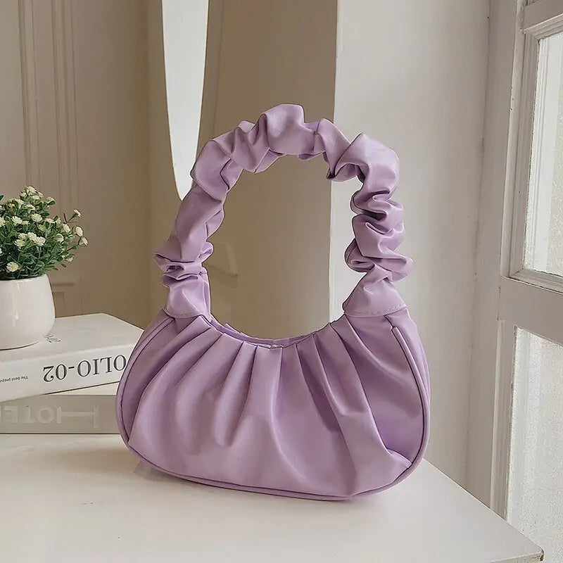 Fashion Cloud Pleated Handbags