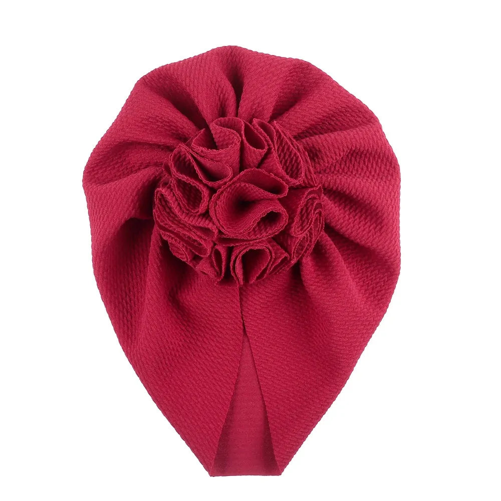 Knot Bow Baby Headbands: Toddler Headwraps with Flower Turban Hats, Elastic Hair Accessories