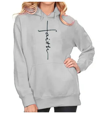 Faith Printed Hoodie