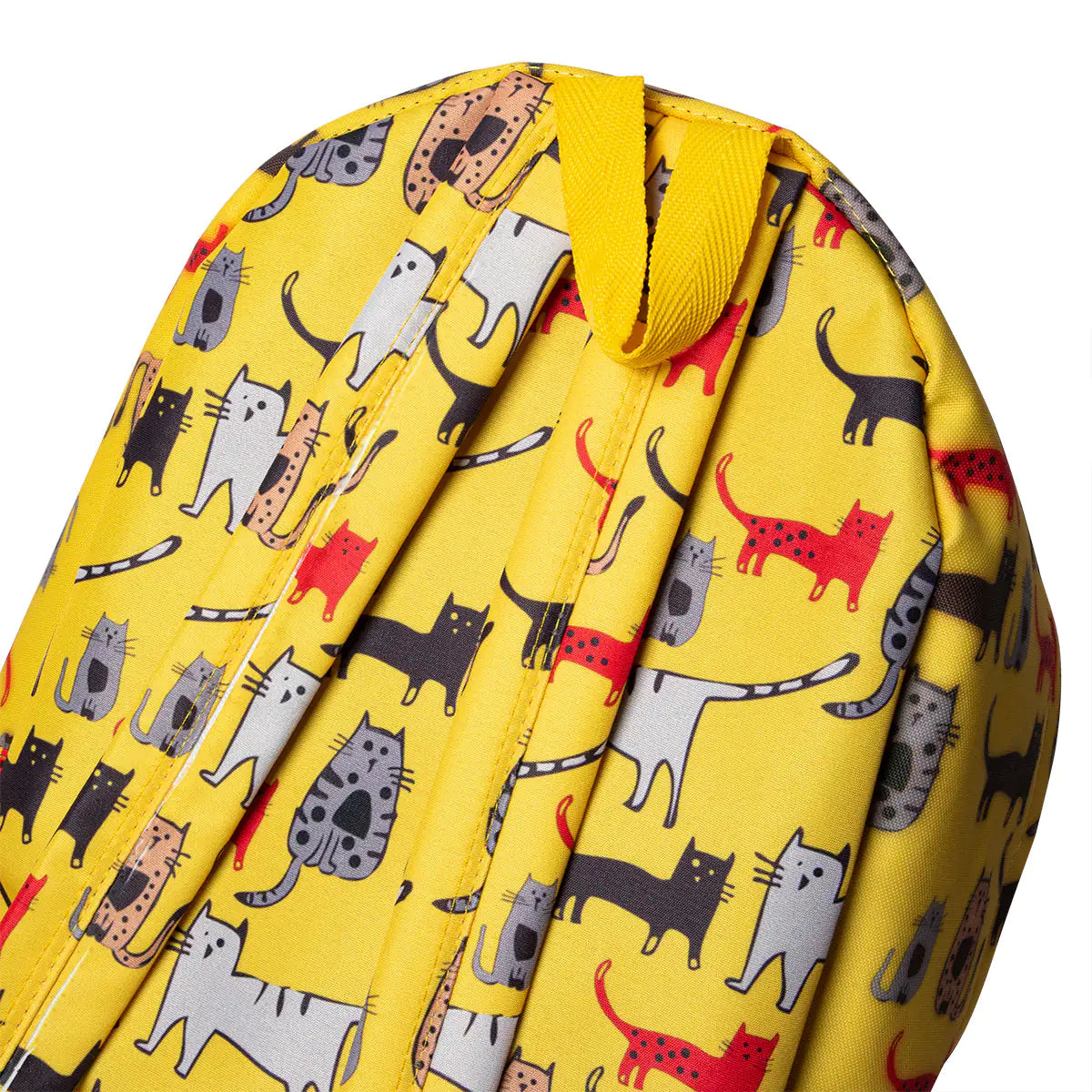 Biggdesign Cats Yellow Backpack