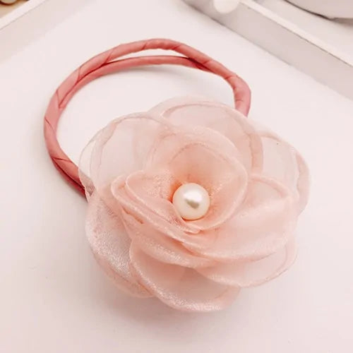 Lace Flower Pearl Headbands