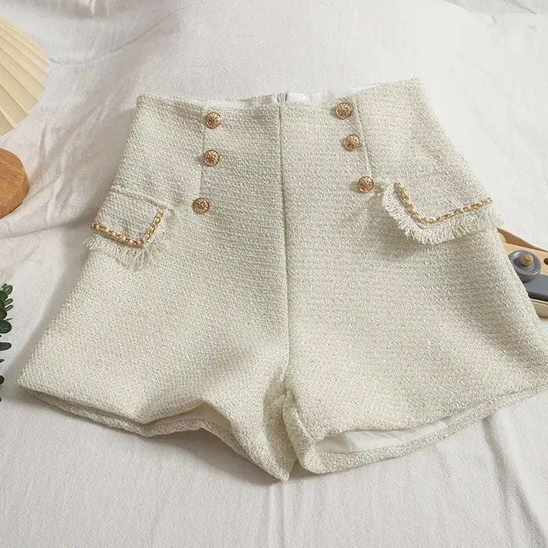 Ladies High Waist Shorts