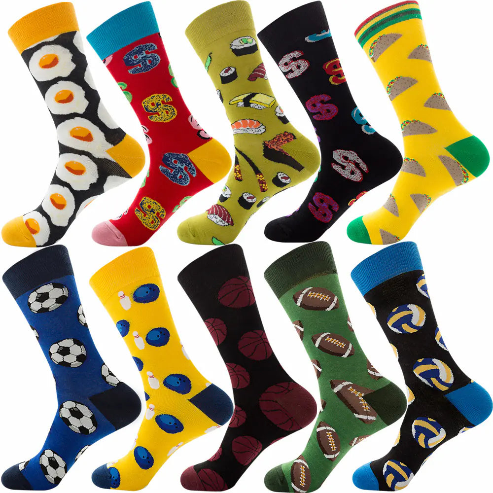 Ten color socks