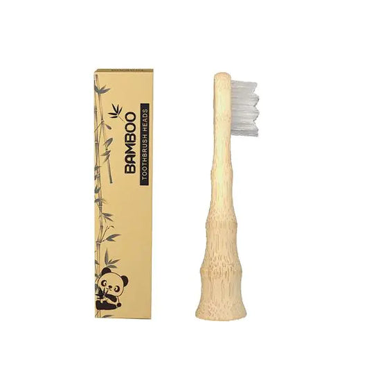 Organic Bamboo Biodegradable Electric Toothbrush Head