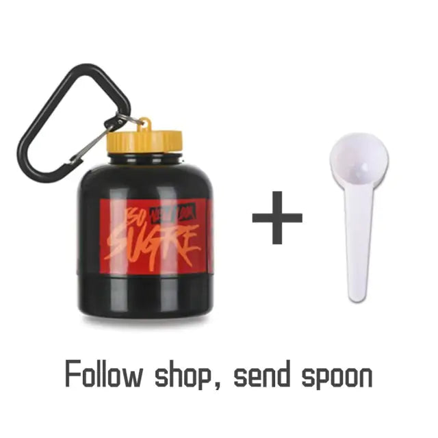 Mini Protein Powder Bottle