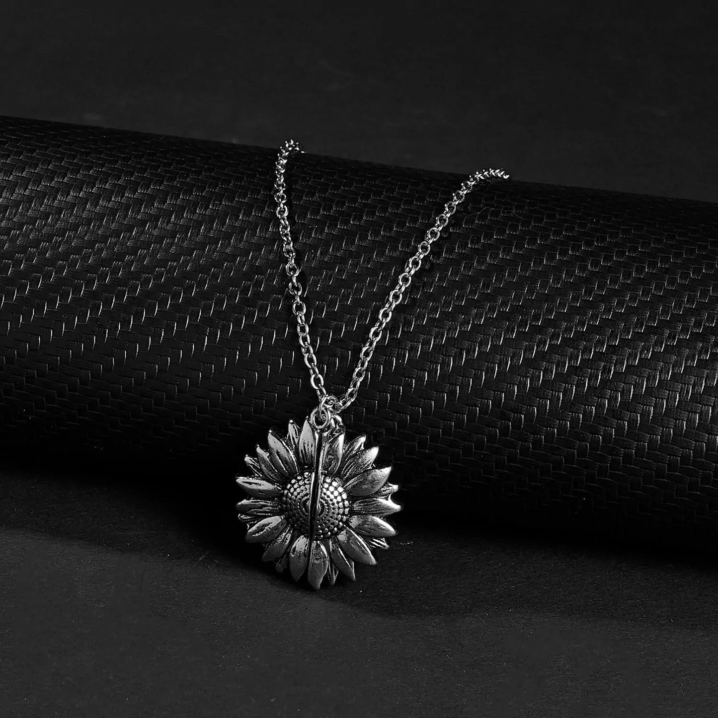 Sunflower Pendant Necklace