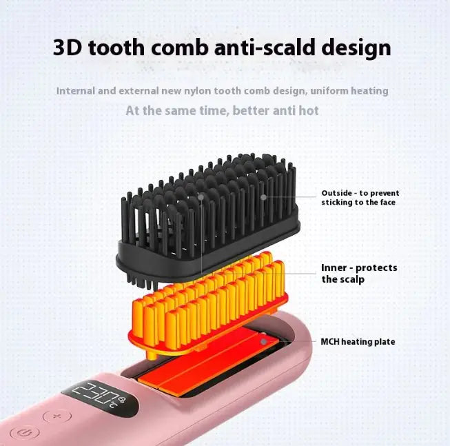 Portable Straight Comb