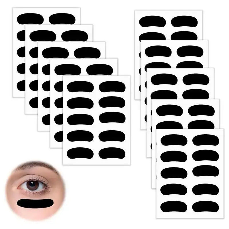 Sports Shield Eye Black Stickers