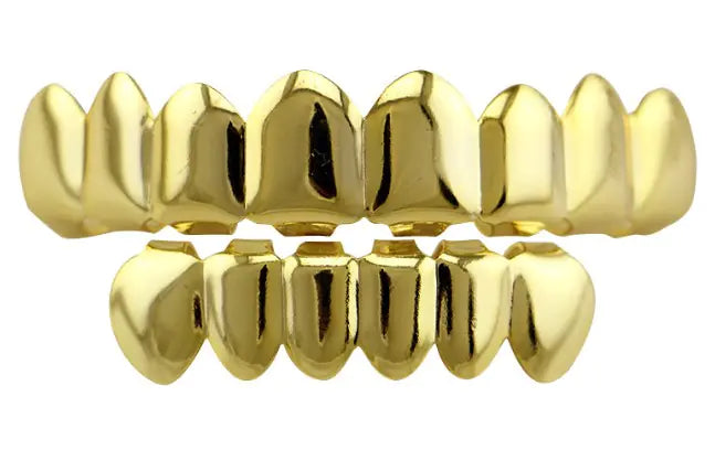 18K Real Gold Plated Glossy Brace