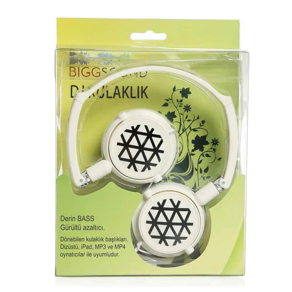 Biggdesign White Headphones