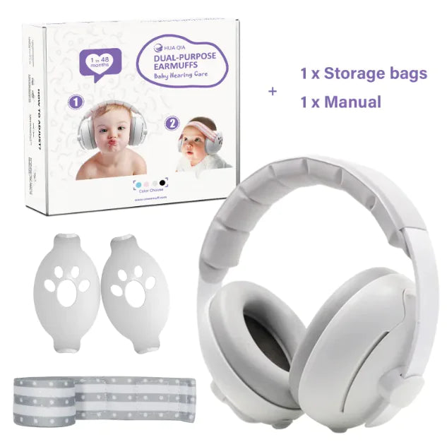 QuietBuds 2-in-1 Baby Ear Protectors