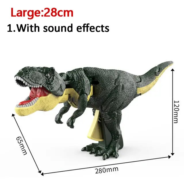 Hand Press Tyrannosaurus Rex Dinosaur Toys