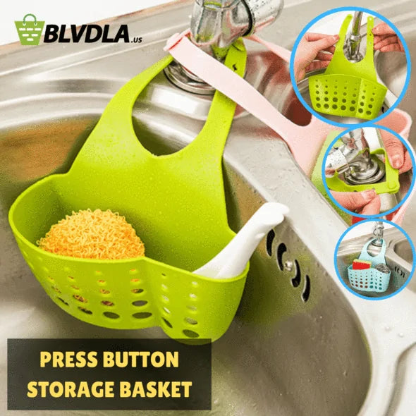 Portable Hanging Drain Basket